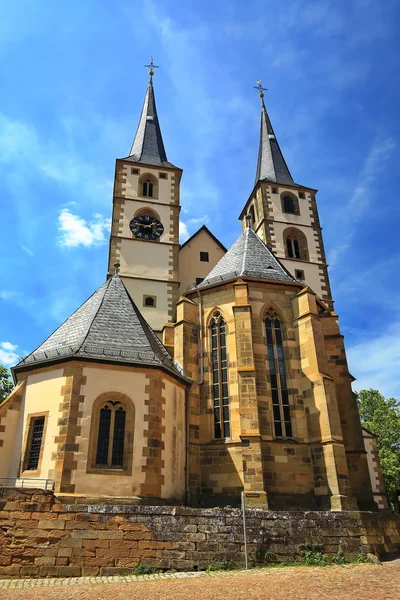 Bad Wimpfen is een stad in Duitsland. — Stockfoto