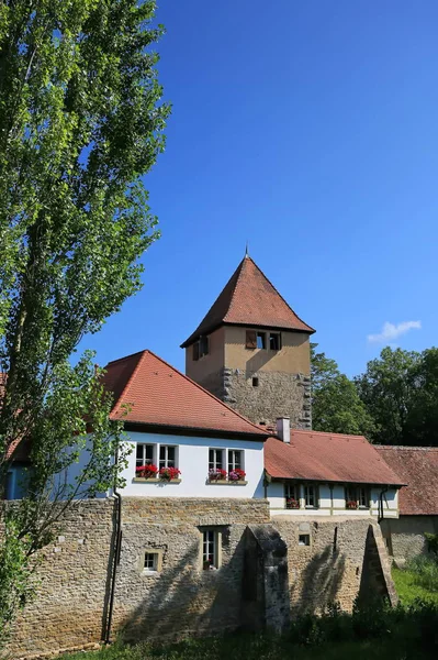 Iphofen is a city in Bavaria with many historical sights — Stock Photo, Image