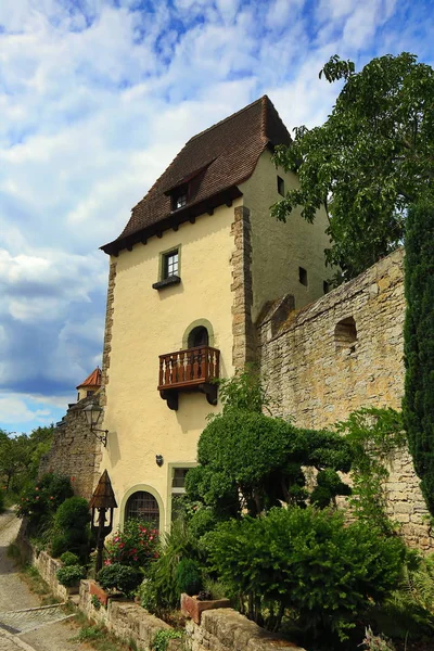 Sulzfeld am Main the Franconian payll — Stok fotoğraf