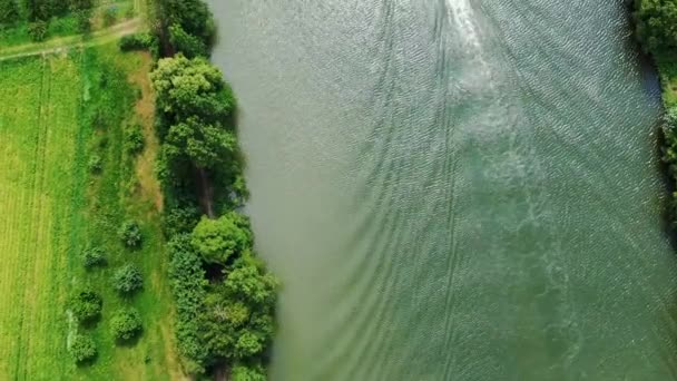 Mundelsheim Neckar Ein Weinanbaugebiet Bei Stuttgart — Stockvideo