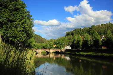 Sulz am Neckar bölgesindeki taş köprü