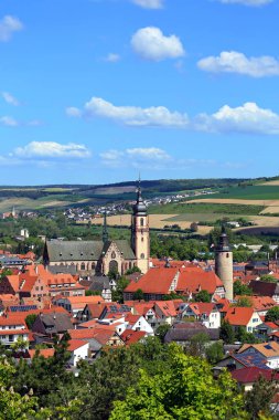 Aziz Martin Tauberbischofsheim 'in eski tarihi kilisesi.
