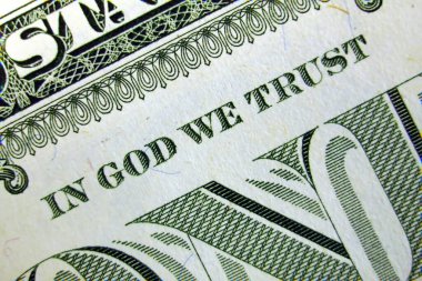 Arka plan olarak dolar banknotları