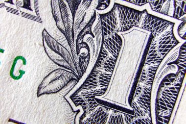 Arka plan olarak dolar banknotları