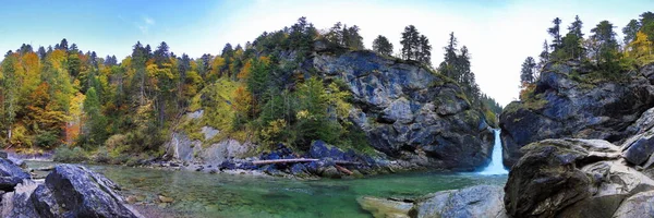 Die Buchenegger Wasserfälle Bayern Allaugu — Stockfoto