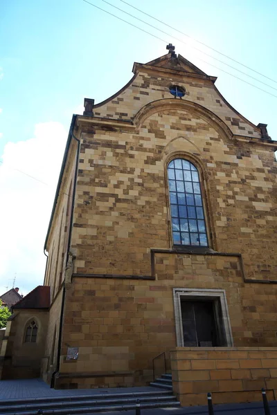 Deutschordensmuenster Saint Pierre Paul Est Une Vue Ville Heilbronn — Photo