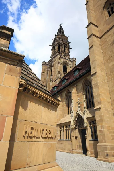 Kilianskirche Een Gezicht Van Stad Van Heilbronn — Stockfoto