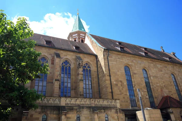 Kilimanskirche Est Une Vue Ville Heilbronn — Photo