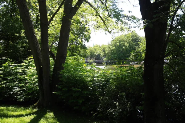 Hagenbucher See Een Bezienswaardigheid Van Stad Heilbronn — Stockfoto