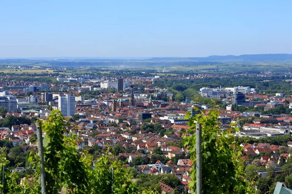 Heilbronn Von Oben Een Gezicht Van Stad Heilbronn — Stockfoto