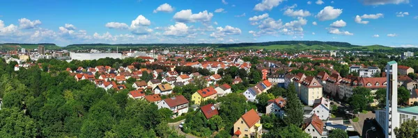 Luftbild Von Heilbronn Uma Visão Cidade Heilbronn — Fotografia de Stock