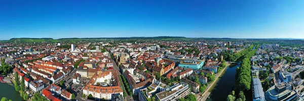 Luftbild Von Heilbronn Widok Miasto Heilbronn — Zdjęcie stockowe
