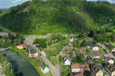 Sulz am Neckar 'ın şehir manzarası