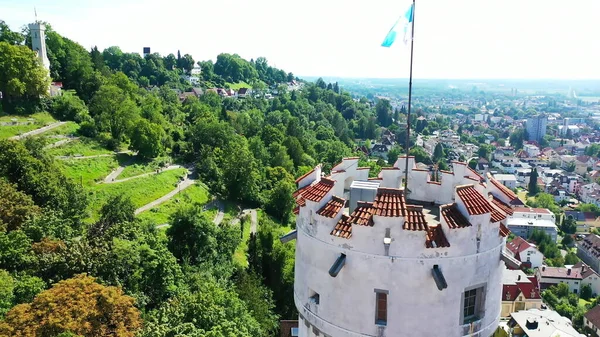 Vista Aérea Saco Farinha Ravensburg — Fotografia de Stock