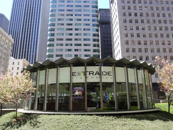 San Francisco May 2009 Glass Trade Financial Building Trade Financial — Stock Photo, Image