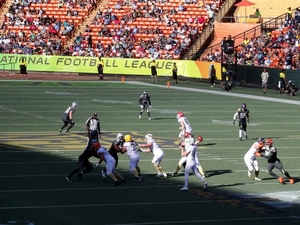 Honolulu January 2016 Quarterback Derek Carr Sets Other All Star — Stock Photo, Image