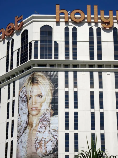 Las Vegas June 2015 Planet Hollywood Hotel Britney Spears Building — Stock Photo, Image