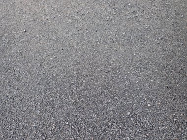 Big Island, Hawaii lav rock siyah kum yakın çekim.    