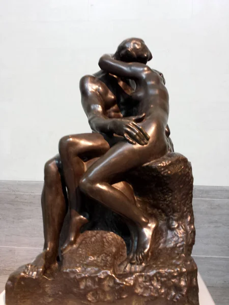 San Francisco September 2013 Auguste Rodin Kiss Baiser Display Legion — Stock Photo, Image