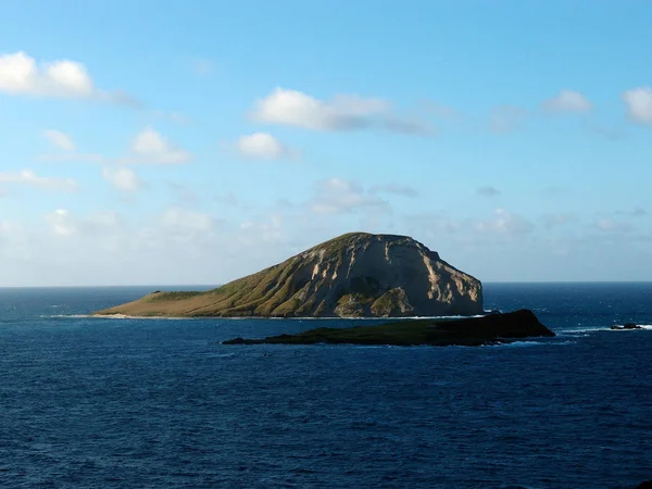 Isla Manana Isla Kaohikaipu Encuentran Lado Barlovento Ahu Norte Makapu —  Fotos de Stock