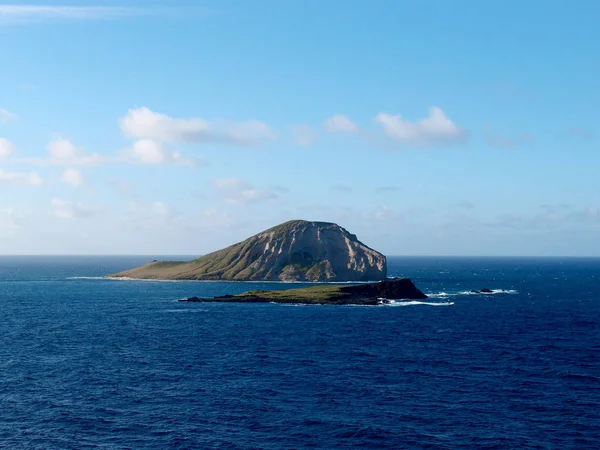 Ilha Manana Ilha Kaohikaipu Estão Localizadas Lado Windward Ahu Norte — Fotografia de Stock