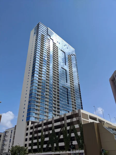 Honolulu Června 2018 Keauhou Místo Tower Nachází Centru Kaka Ako — Stock fotografie