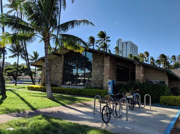 Biblioteca Pública de Waikiki-Kapahulu — Foto de Stock