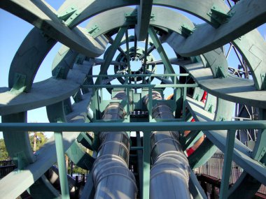 Dev Coca-Cola slayt Içinde Close-up 