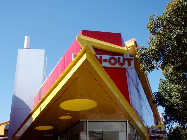 Burger in-n-out — Foto Stock