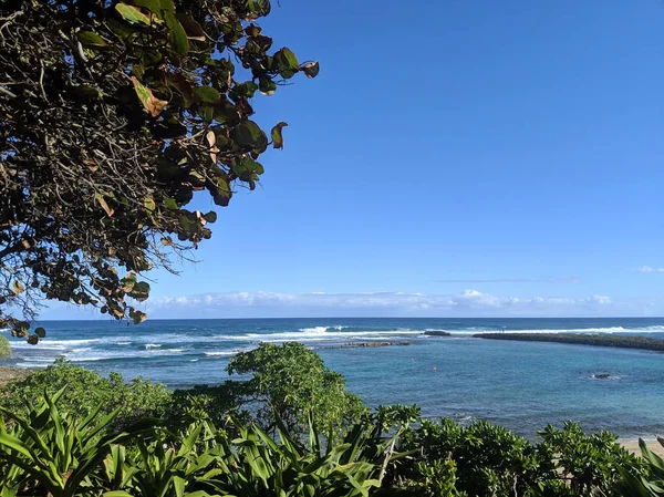 Kuilima Bucht Strand an der Schildkrötenbucht — Stockfoto