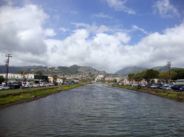 Kapalama Canal during the day — Stock Photo, Image