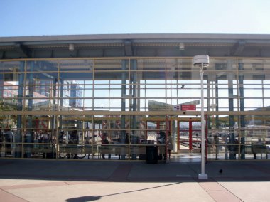 2010: Gün boyunca San Francisco İstasyonu Caltrain istasyonu 