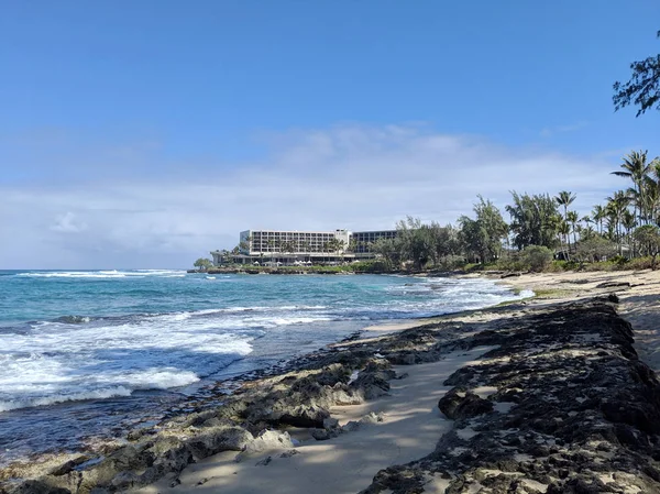 Turtle Bay, eiland noordkust van Oahu, Hawaii — Stockfoto