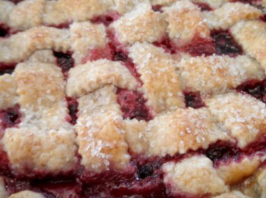 Kiraz pasta ve kafes tasarımı yakın çekim