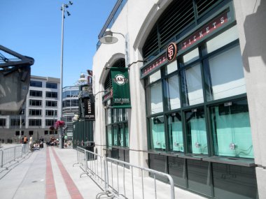 Giants Ticket Box ofis dışında At&T Park