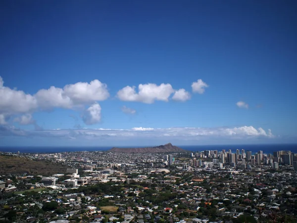 Stadtbild von Honolulu — Stockfoto