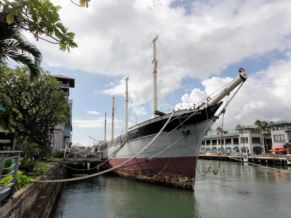 Historische falls van clyde in de haven van honolulu — Stockfoto