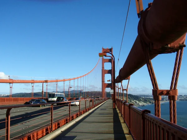 Ponte cancello dorato — Foto Stock