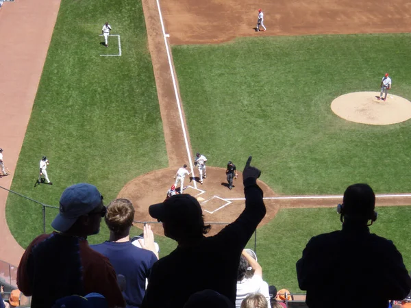 San Francisco May Giants Phillies Giants Barry Bonds Shakes Hand — Stock Photo, Image