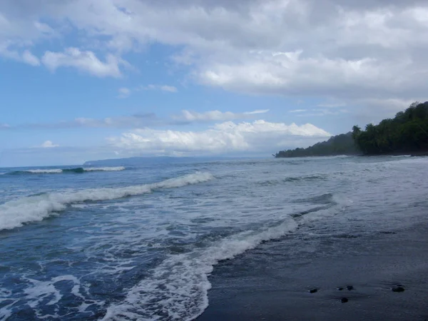 Pláž Playa Banco Punta Banco Provincie Puntarenas Kostarika Tichomořském Pobřeží — Stock fotografie