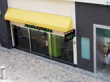 Honolulu - 15 Ağustos 2018 Jamba Meyve Suyu Havası Ala Moana Ewa Kanadı. 