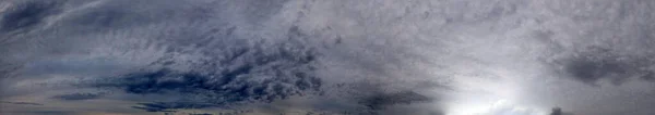 Panoramico Luce Nuvole Soffuse Cielo Blu Tramonto Oahu Hawaii — Foto Stock