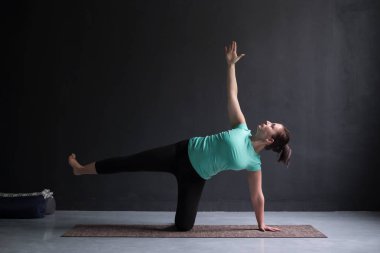 Yan tahta duruş, poz, Vashista, Vasisthasana iş modeli