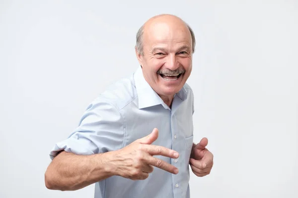 Handsome man celebrating crazy and amazed for success screaming excited. — Stock Photo, Image