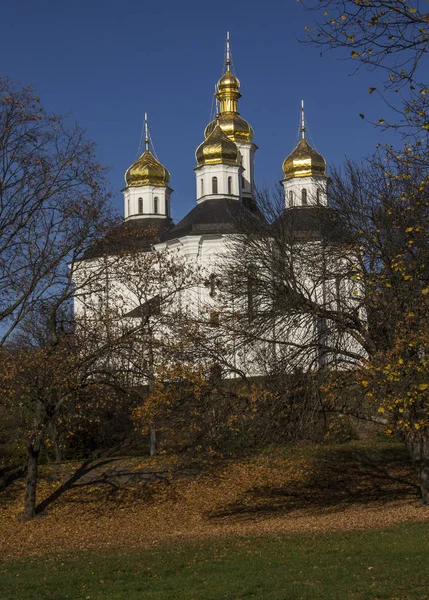 Katalin Templom Csernyiben — Stock Fotó