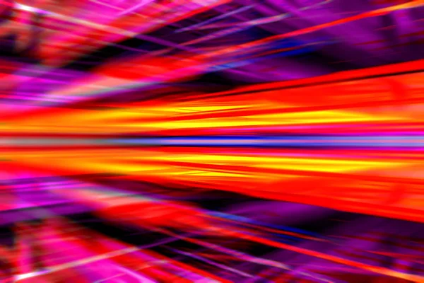 Dynamic Colourful Red Yellow Purple Light Beams Background — Stock Photo, Image