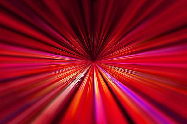 具有选择性聚焦的动态红紫色会聚线背景 — 图库照片