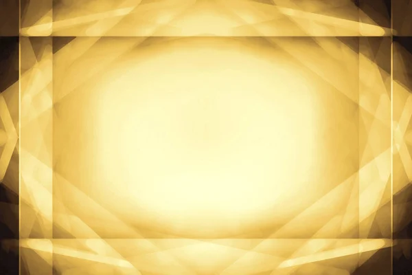 Abstrakte Gelbe Umrandung Hintergrund Mit Zentrum Glühende Akzente — Stockfoto