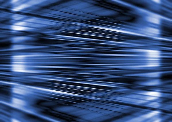 Dynamic Black Blue Speed Lines Background — Stock Photo, Image