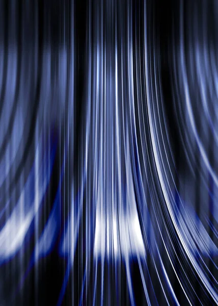 Blue Black Curving Lines Background Highlight — Stock Photo, Image